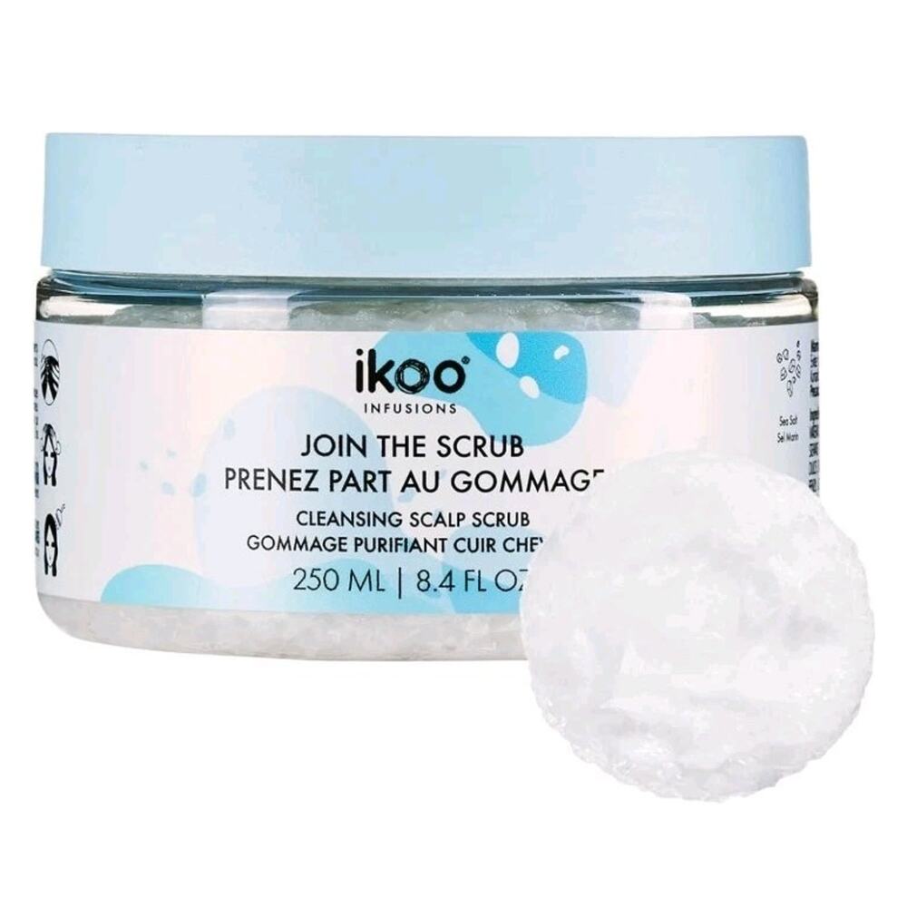 ikoo Join The Scrub Exfoliating Scalp Scrub Detox Treatment Hair Care 8.4 fl oz